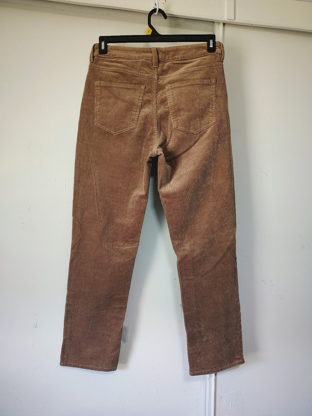NWT Quince Organic Cotton Women's Straight-Leg Corduroy Pant Warm Brown sz 10. - Picture 9 of 16